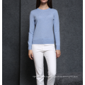 17PKCS484 2017 knit wool cashmere knitted lady sweater